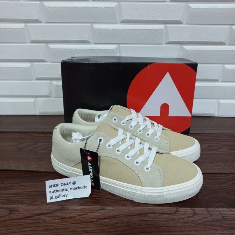 Original SALE 70% SEPATU AIRWALK STEFAN BLUSH BEIGE WOMEN