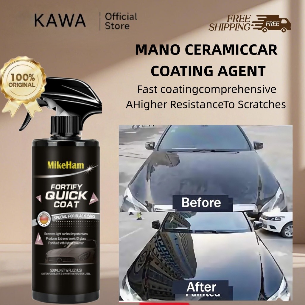 KAWAcar nano spray 500ml car nano coating spray For Cleaning and Shining Car Ceramic Coating car Wat