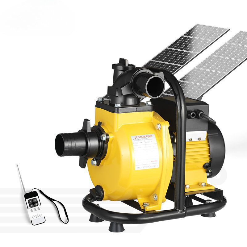 DC solar variable frequency pump 24v48v-72v large flow and high lift DC SOLAR PUMP solar pump