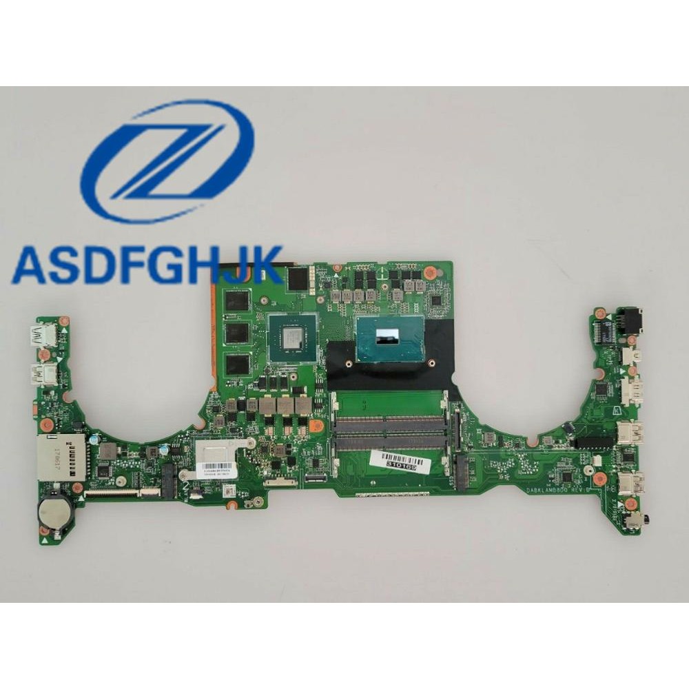 Laptop Motherboard DABKLAMB8B0 FOR Asus GL503V GL503VD GL503VD-db71 I5-7300HQ i7-7700hq GTX1050 100%