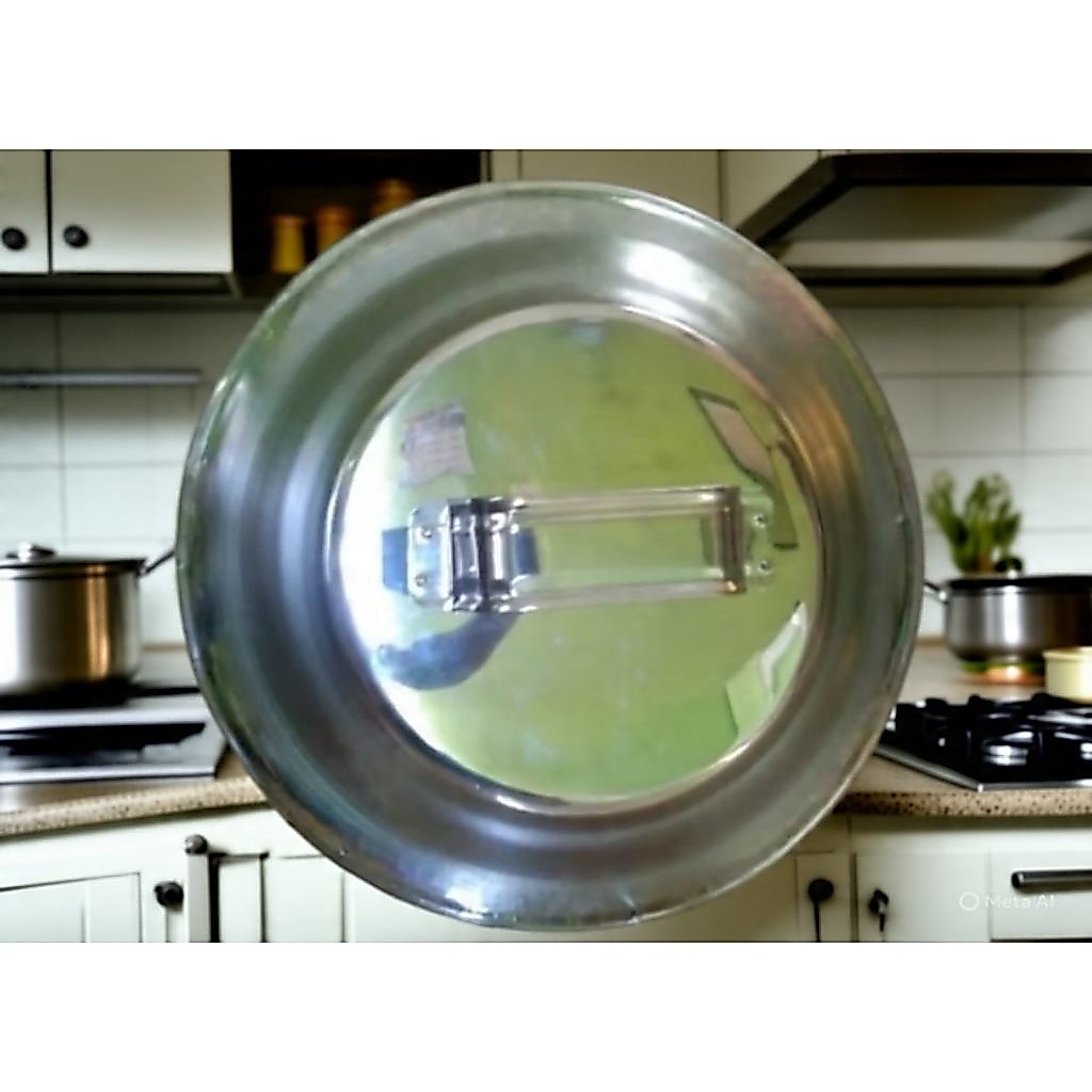 Tutup Dandang Alumunium Stenlis, Panci ,Steamer stock pot bakso bubur cilok cuangky