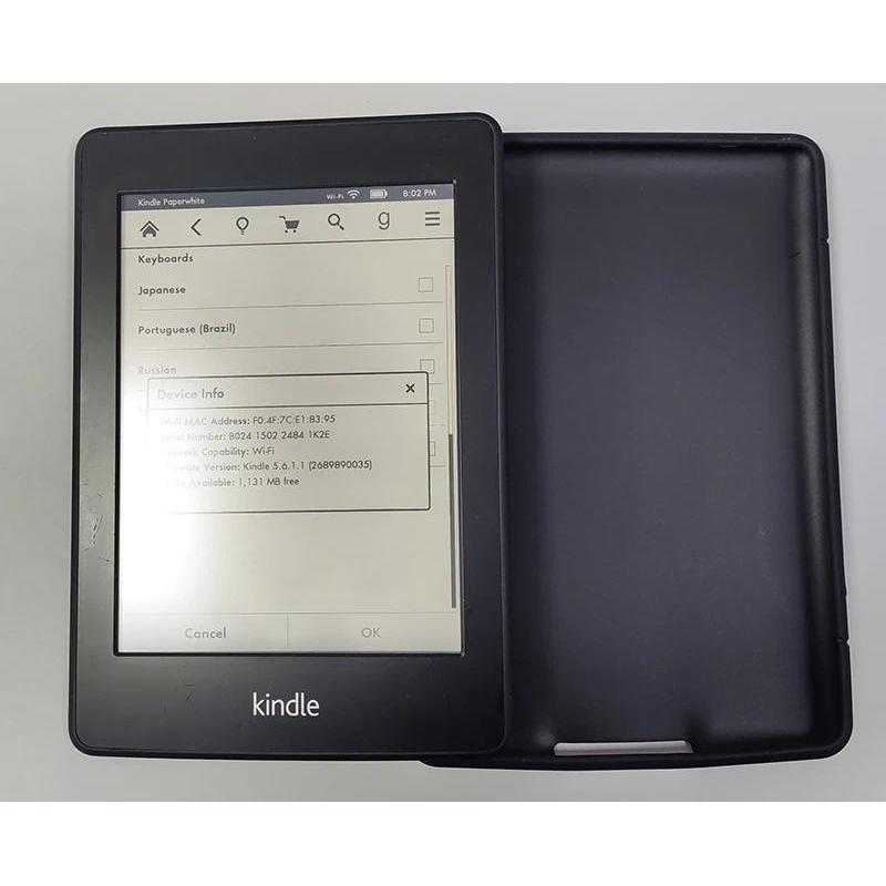 100%Original Kindle E-book Reader Kindle Paperwhite 1 Ereader 6" E-ink Touch Screen with Backlight K