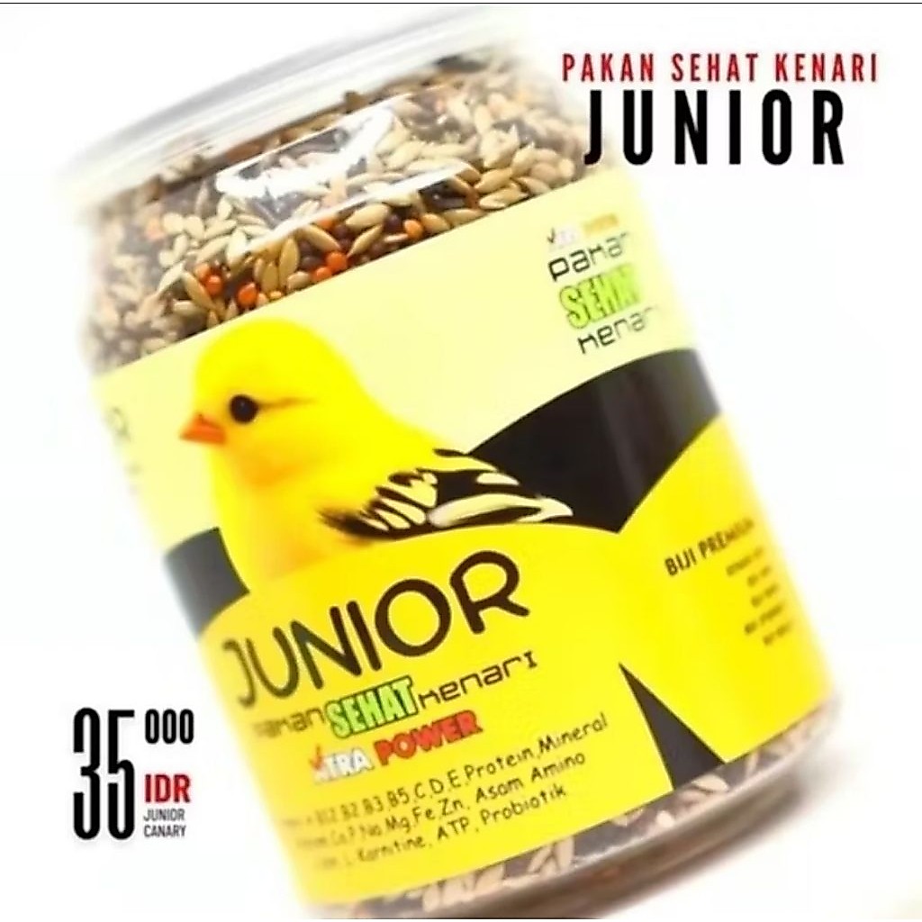 PAKAN KENARI JUNIOR CAROLL JUNIOR PAKAN PAUD KENARI CEPAT GACOR