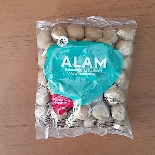 Baso Alam (Bi) isi 50 Bakso Daging Sapi dan Ayam Kombinasi