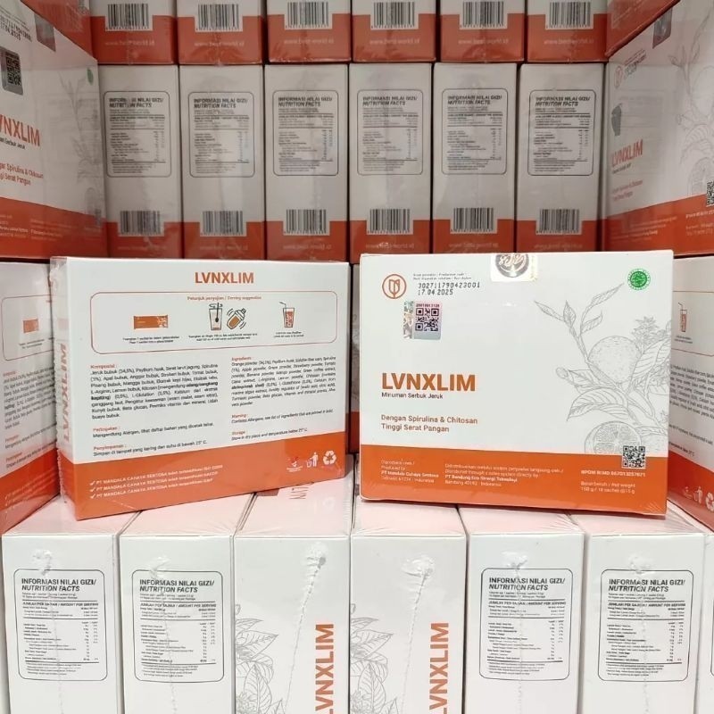 Lvn xlim slim pelangsing original 100% bpom best
