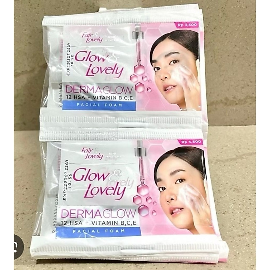 Sabun Wajah Fair & Lovely Sachet 9g - Pencerah Wajah, Tri-Fair Vitamin Complex, Antioksidan