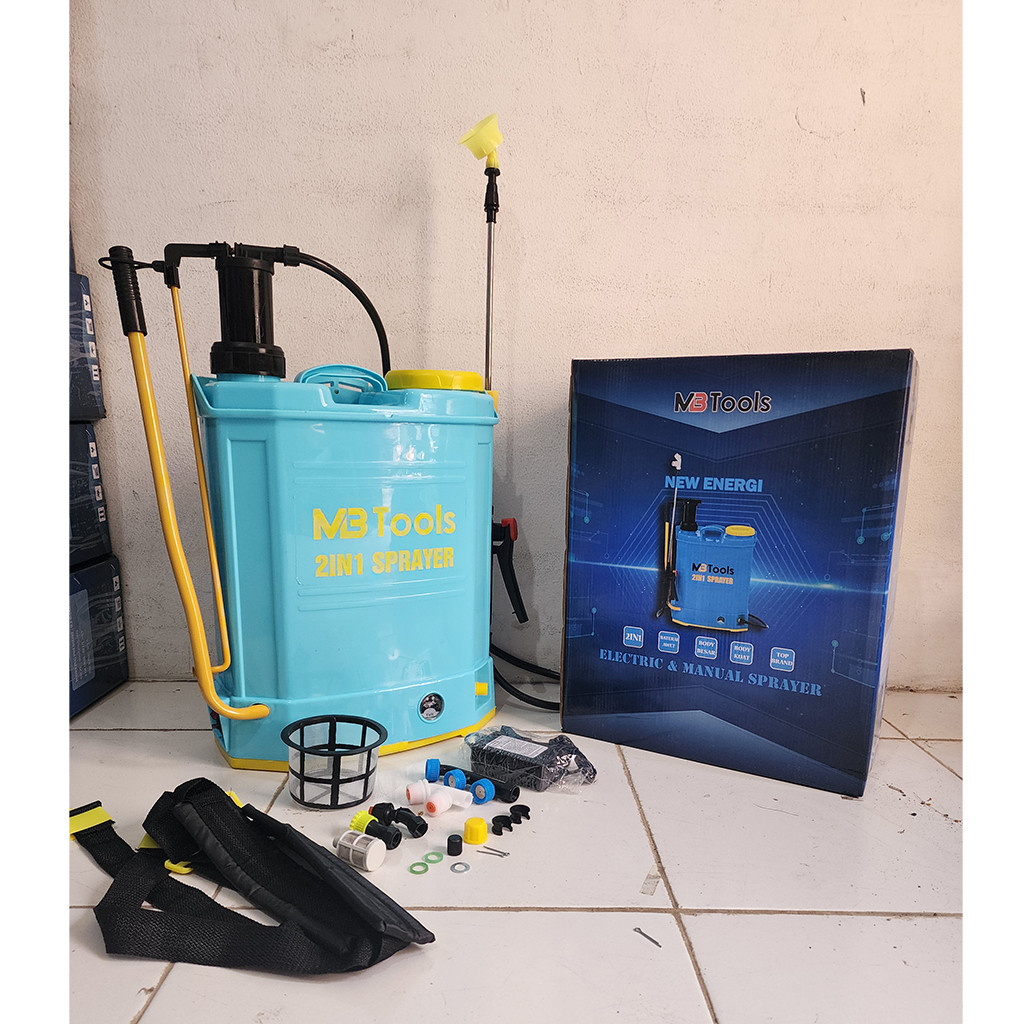 PROMO Sprayer elektrik 16 liter 2 in1 SEMPROTAN HAMA SPRAYER  HAMA BISA MANUAL DAN ELEKTRIK SPRAYER 