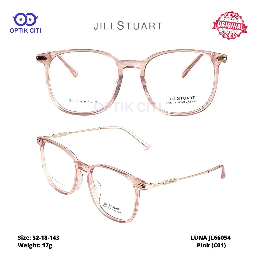 Frame Kacamata Wanita Titanium Jill Stuart Luna JL 66054 Original