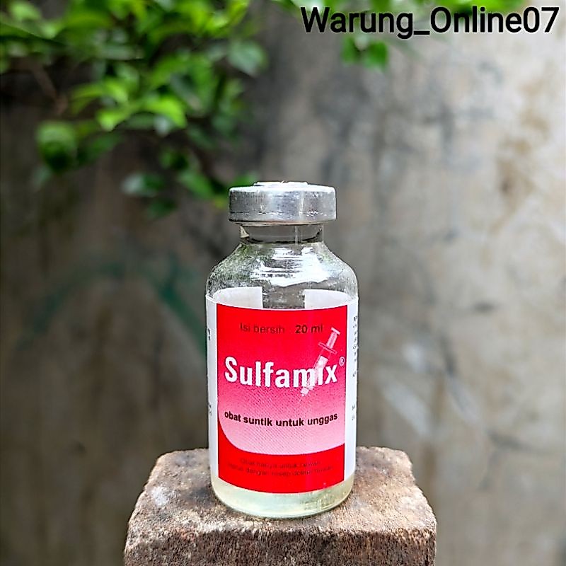 Sulfamix Injeksi 20ml Seperti Medoxy L Obat Injeksi Untuk Ayam Sapi Domba Kuda Sakit Snot Ngorok CRD