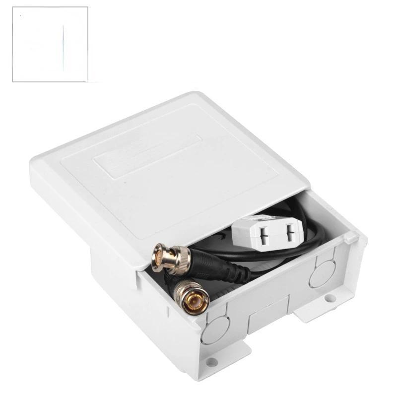 Wall Mounted Monitoring Power Supply Assembly Box Square CCTV Camera Cable Supply Connector Storage 