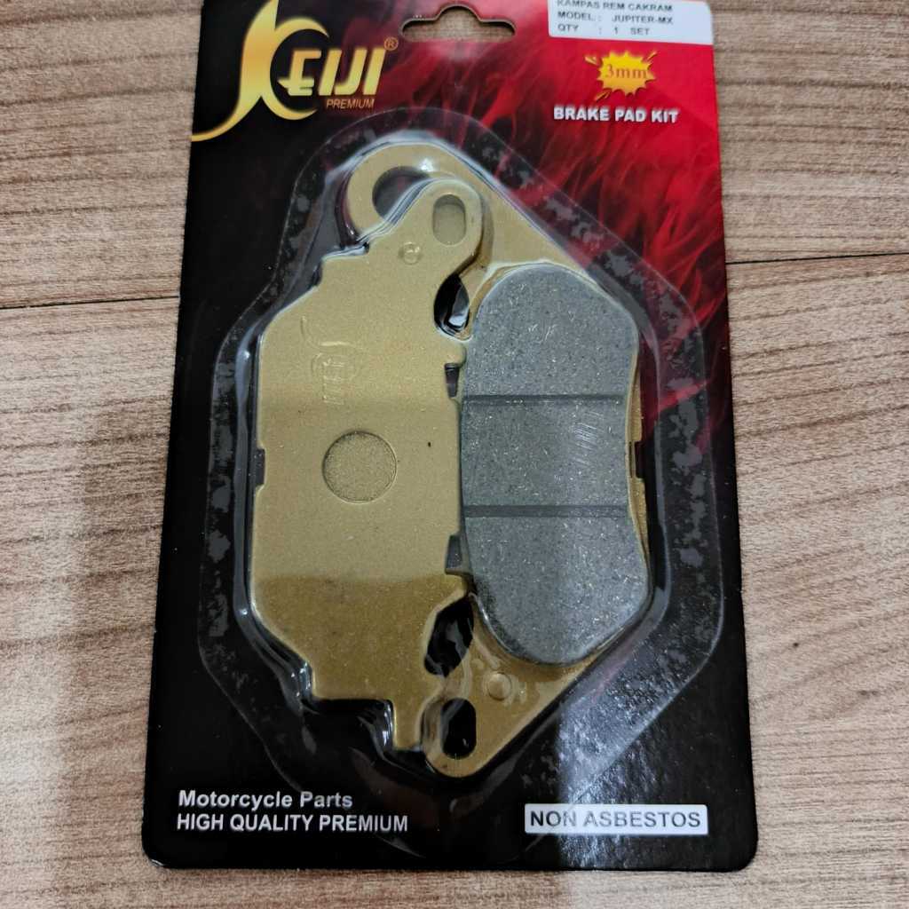 DISC PAD DEPAN (3MM) JUPITER MX (5YP) VEGA ZR RR R NEW JUPITER Z NEW Z1 MX NEW XEON KARBU RC MIO J S