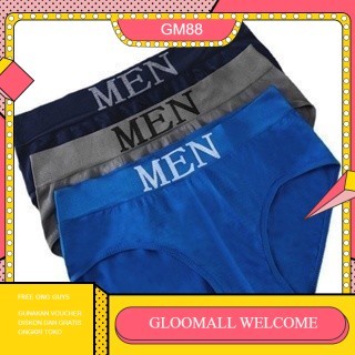 GM88 CELANA DALAM MEN PRIA CD NILON FREE SIZE