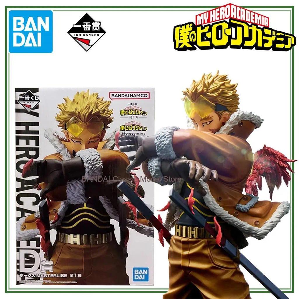 Original BANDAI BANPRESTO My Hero Academia Hawks New And Unopened Anime Figurine Genuine Action Figu
