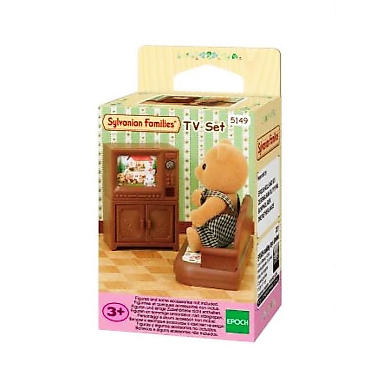 Mainan Koleksi Anak Sylvanian Families  TV Set