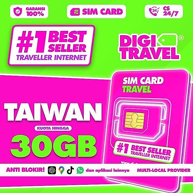 SIM Card Taiwan Taipei Kuota Besar Data Internet | Simcard Taiwan Kuota | SIM Card Simcard Roaming |