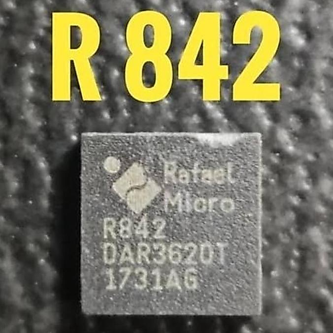 R842 TUNNER IC TUNER QFN-24 SMD TV LED LCD POWER SUPPLY HI-FREQ SE27