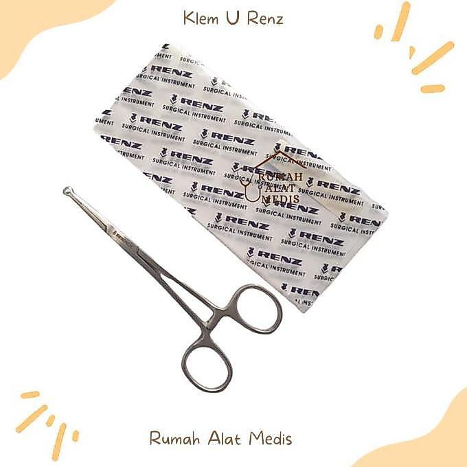 [ New ] Klem U RENZ 14cm / Klem Implant 14 cm
