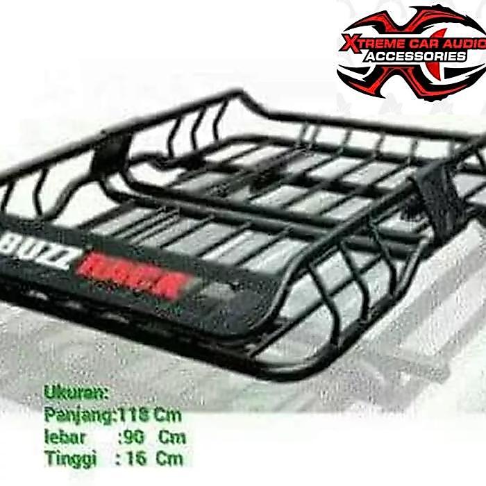 Rak Bagasi Atas Mobil Pajero/fortuner/ Inova/Rush/Xpander+ Crosbarr