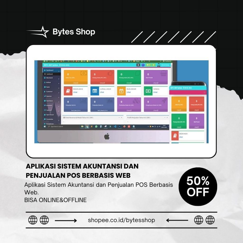 Aplikasi Sistem Akuntansi dan Penjualan POS Berbasis Web