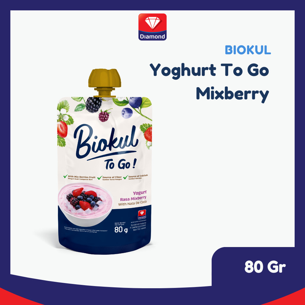 

Biokul Yogurt To Go Mixberry 80 Gr