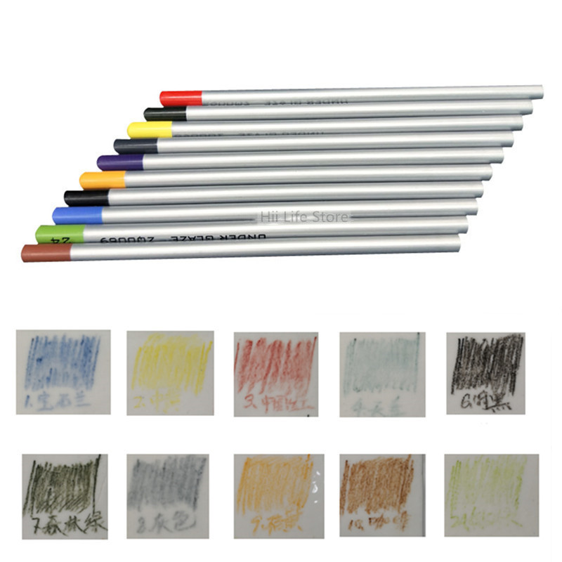 

1PCS Ceramic Art Under-Glaze Color Pencils DIY Handmade Ceramic Hand-painted Glaze Chalk Pottery Painting and Coloring Clay Tool