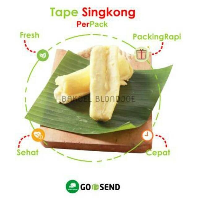 TAPE SINGKONG MANIS PUNEL MURAH SURABAYA PER PACK / POHONG / MAKANAN SEGAR / FRESH FOOD BEST SELLER