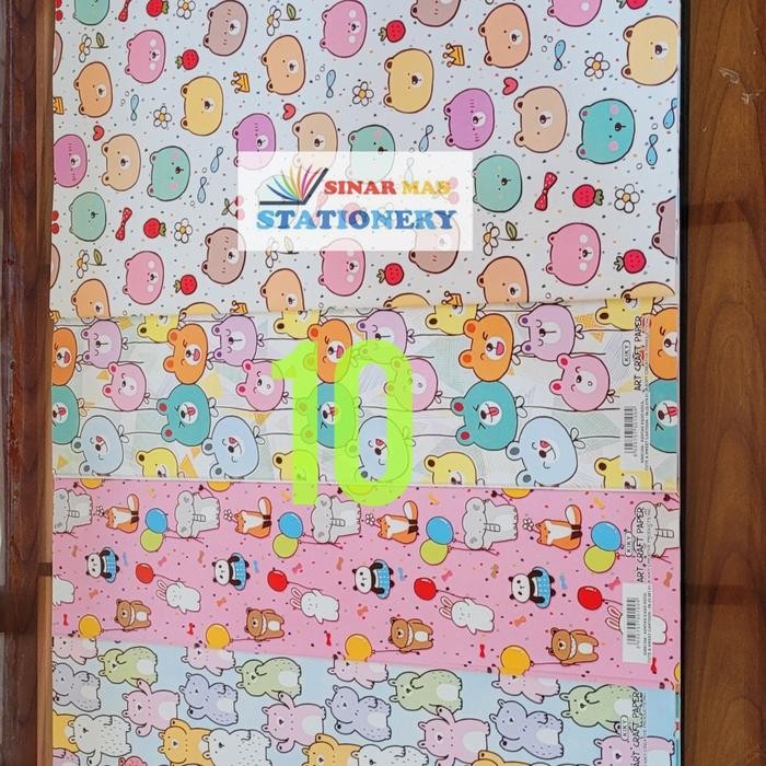 

TERBARU!! Kertas Kado Kiky Motif Fancy - Sampul - Bungkus Kado Kiky Kecil - 10 Cute Sweat C