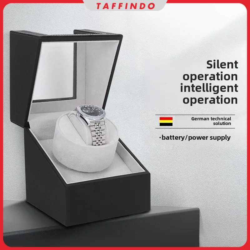 Watch Winder Pemutar Jam Tangan Otomatis 1 Slot Dual Power 13cm - IG-160