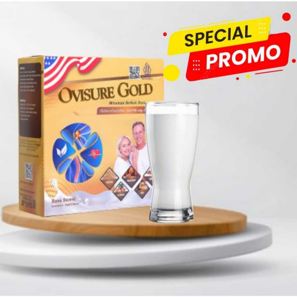 

PROMO Ovisure Gold Asli Original Milk Susu Vitamin Tulang Dan Sendi|SUSU OVISURE GOLD ASLI