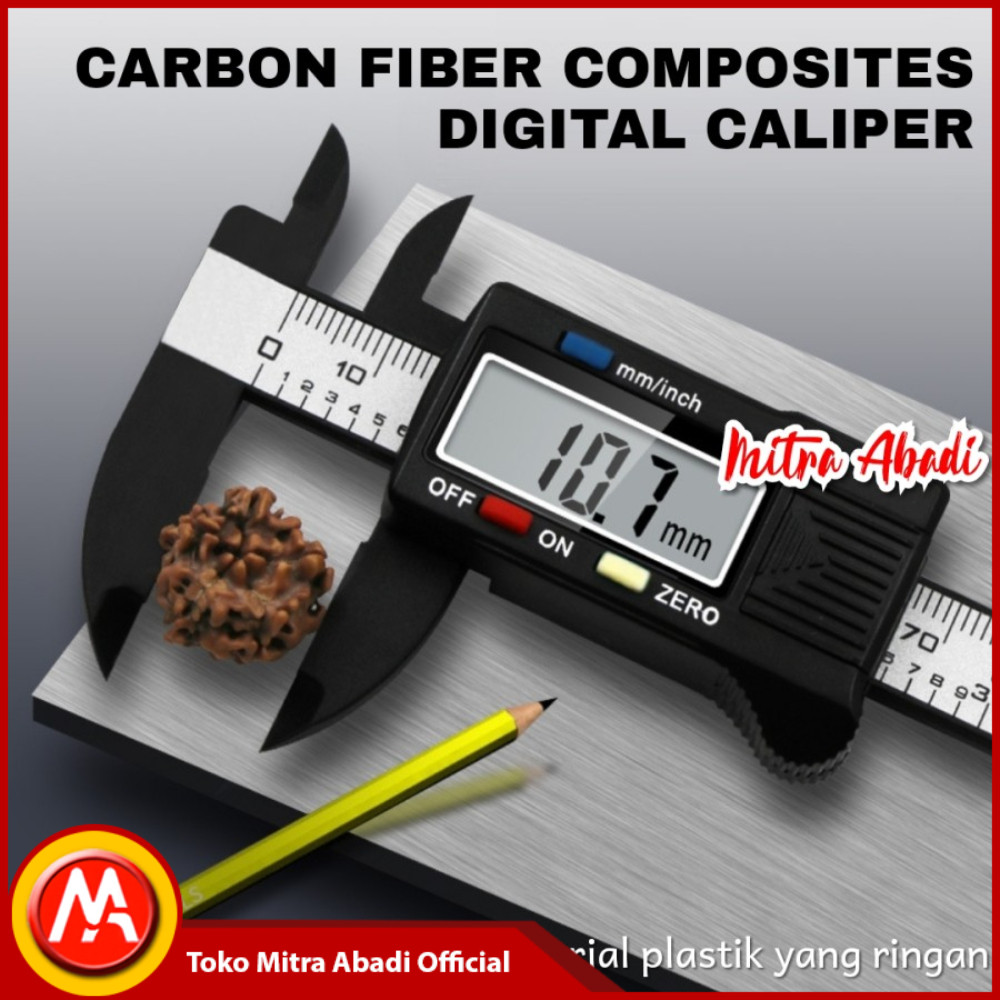 

New Jangka Sorong / Carbon Fiber Composites Digital Sigmat CaliperPremium