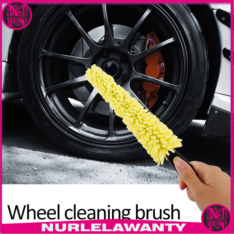 

- IDEATE Sikat Brush Pembersih Velg Ban Mobil Portable Car Wheel Wash - YQ013 -