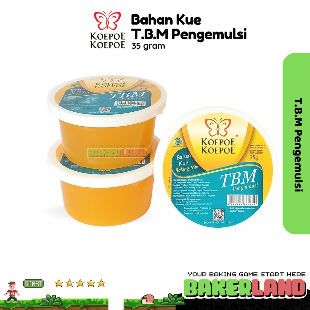 

TBM Koepoe Koepoe 35 Gram / Kupu kupu TBM / TBM Pengemulsi