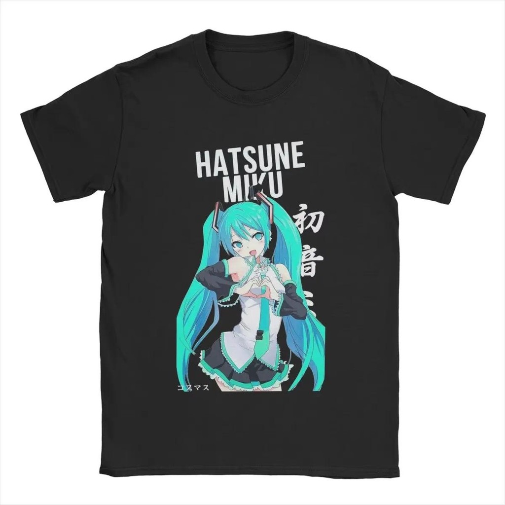 Baju Kaos Hatsune Miku anime Kaos miku
