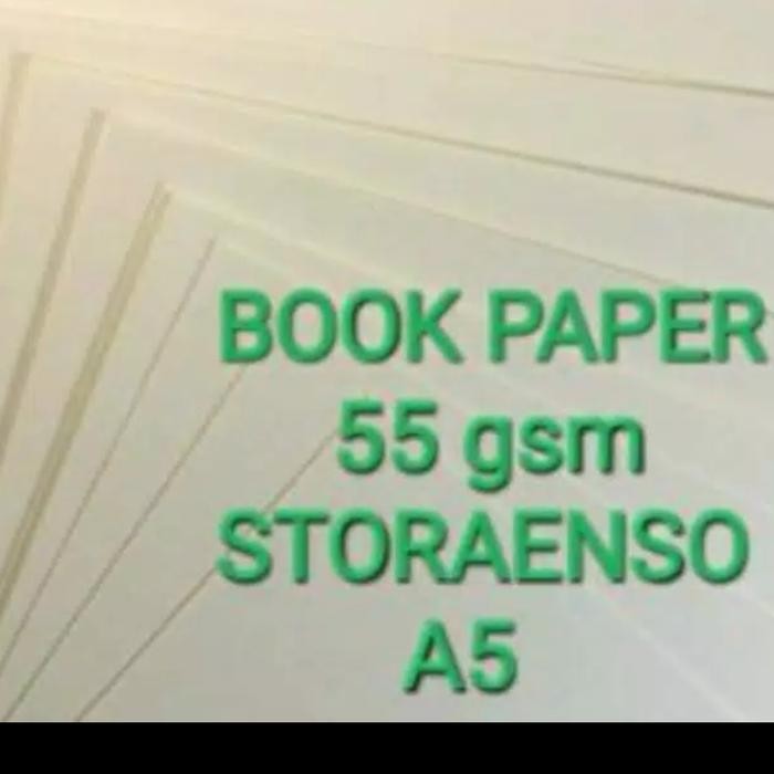 

Kertas novel/book paper 55 GSM A5 isi 500 lembar
