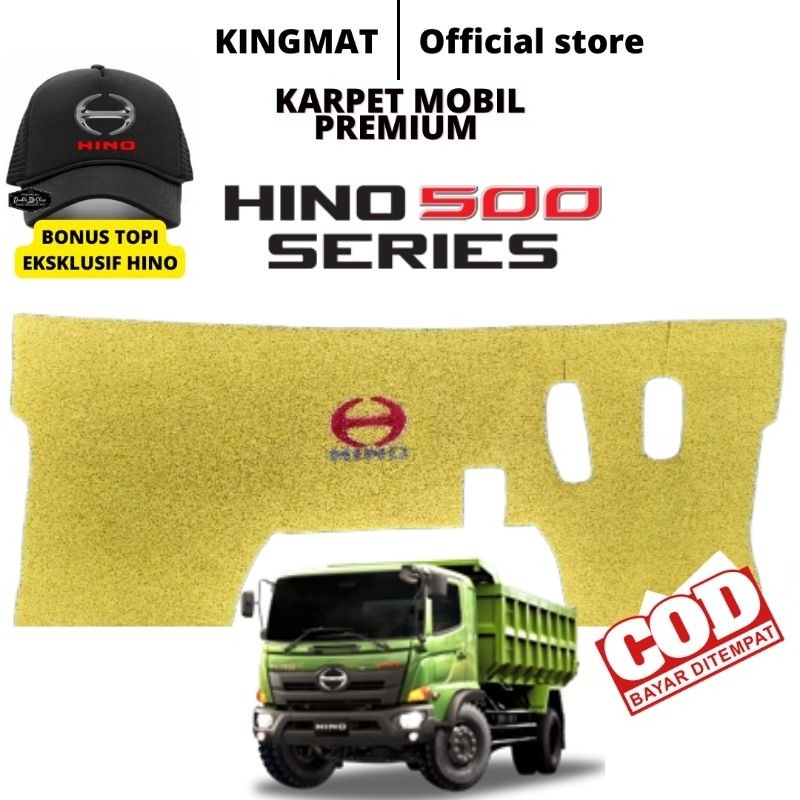 karpet Hino 500 gratis topi Hino