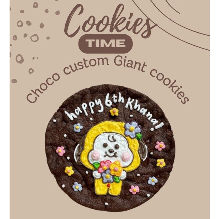 

Giant Custom Cookies SoftCookies UlangTahun Cookies Bergambar Cookies Custom D15