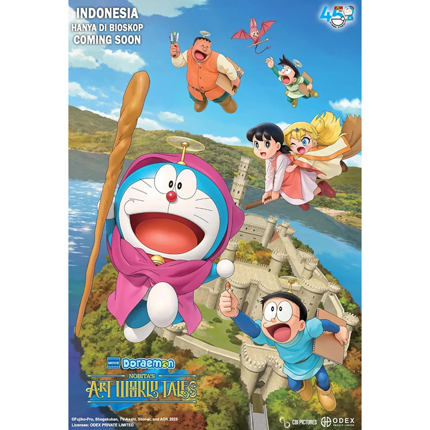 DVD Doraemon: Nobitas Art World Tales