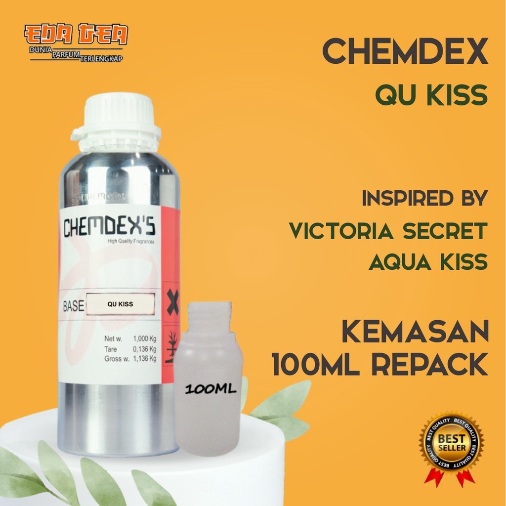 bibit parfum murni QU KISS / VIC AQUA KISS CHEMDEX'S 100ML