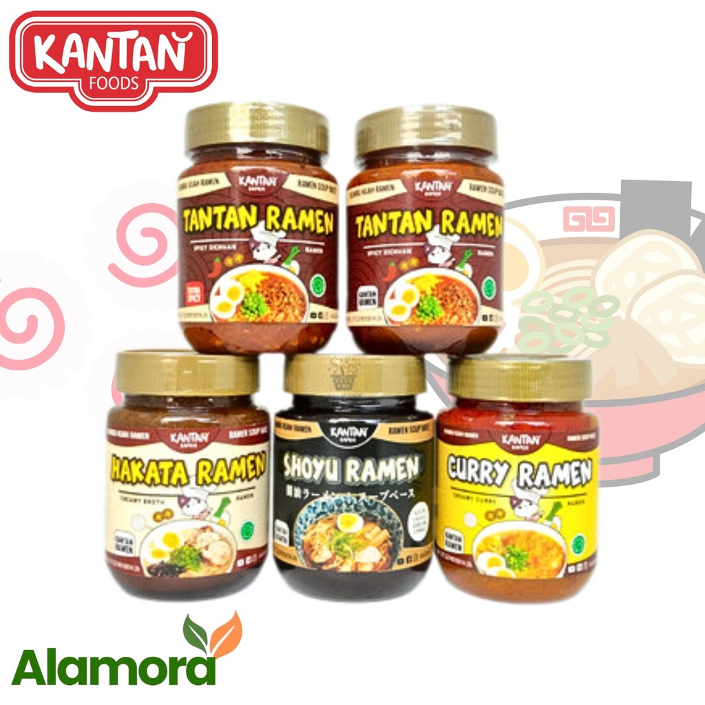 

Kantan Bumbu Instant Kuah Ramen Hakata Tantan Shoyu Udon Jepang Halal