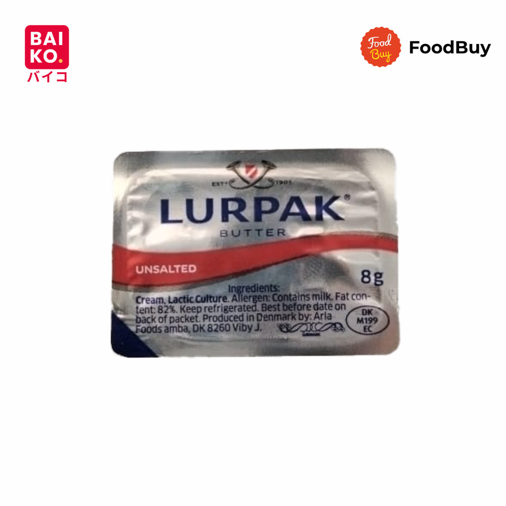 

Lurpak Butter Unsalted 8 gr