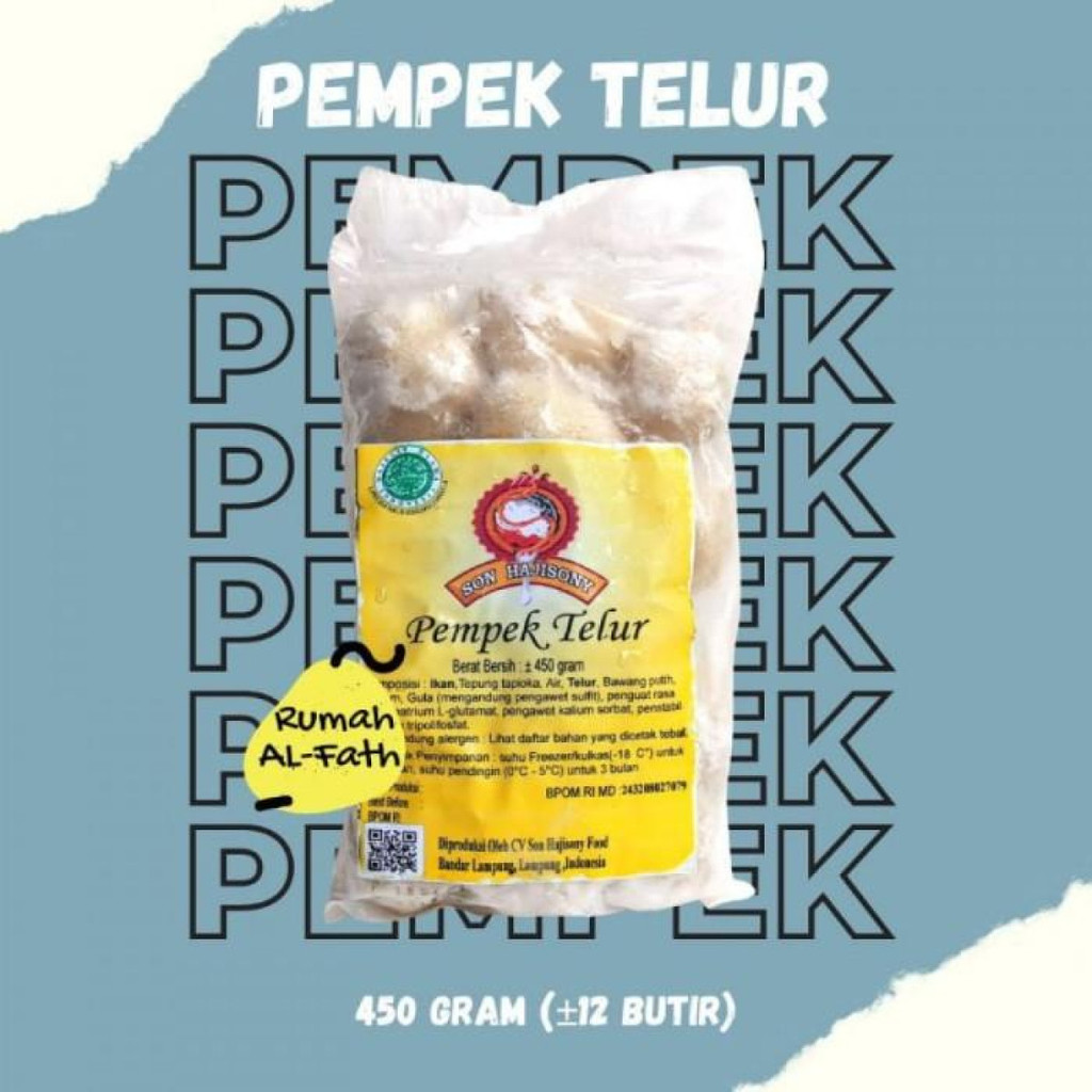 Pempek Palembang Telur / Kapal Selam by Bakso Son H. Sony Lampung