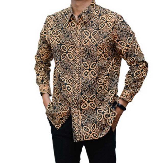 Kemeja Batik Pria Cap katun premium batik trusmi