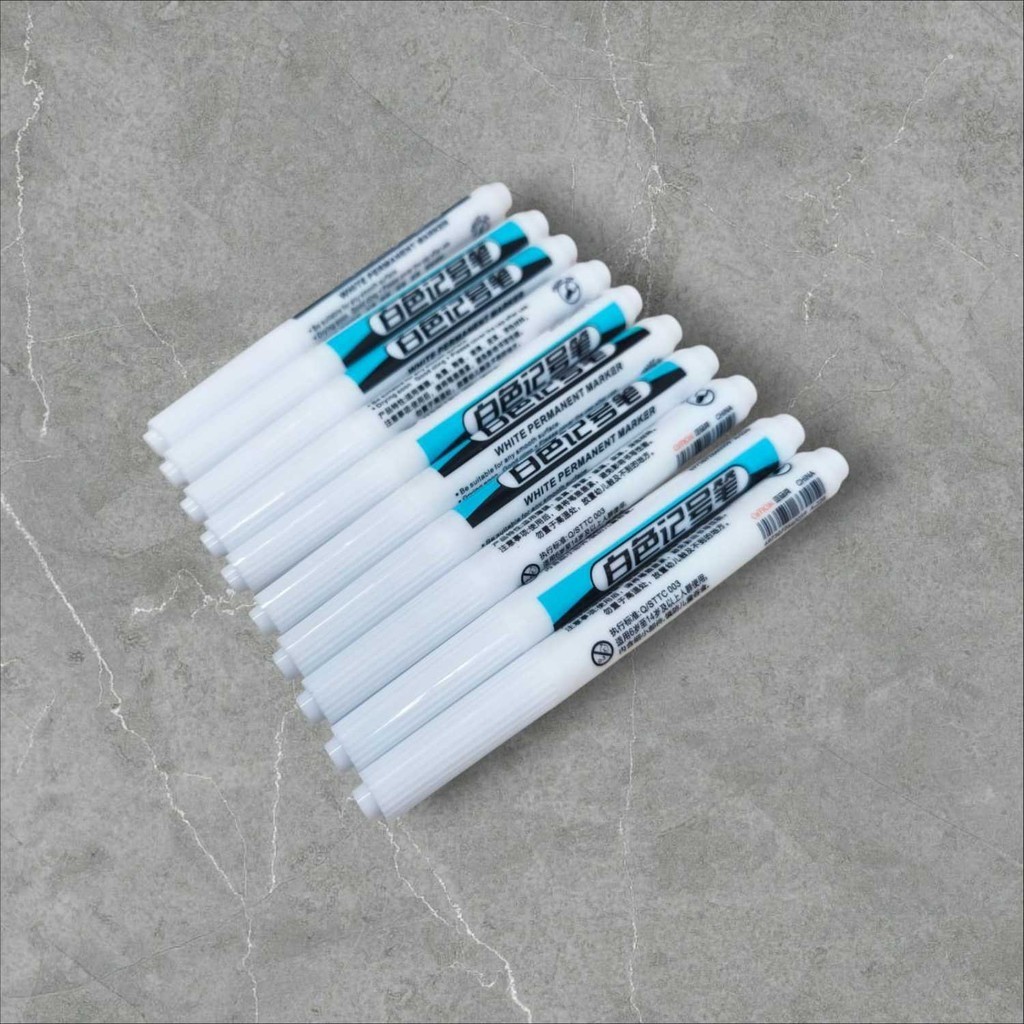 

TAMSTRE AMAK Spidol Permanen Waterproof Quick Dry Oily Marker 1mm 10 PCS - A-226