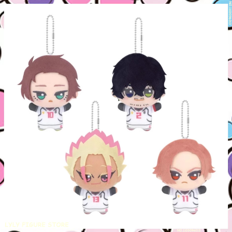 NEW Anime BLUE LOCK Itoshi Sae OLIVER AIKU Cosplay Plush Doll Fluffy Maumet Pendant Puppet Keychain 