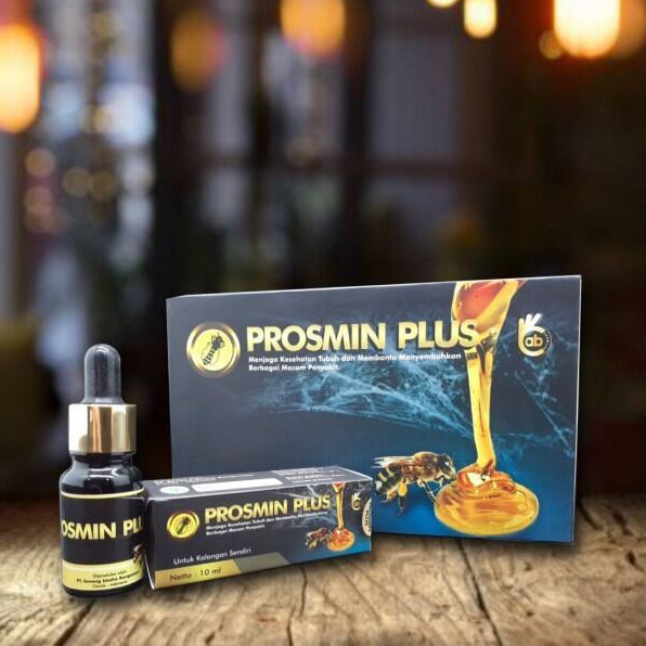 Prosmin Original 1 paket isi 5 Botol Propolis Mineral Plus BPOM