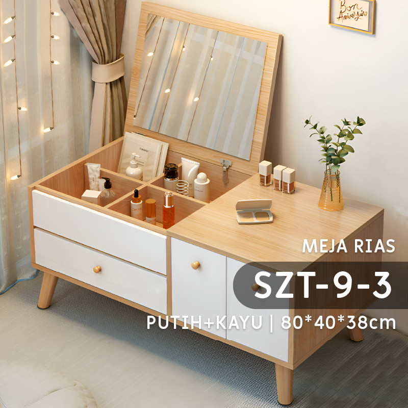 FURNITURE - Meja rias Minimalis - Meja kamar aesthetic - Meja kamar - Meja make up