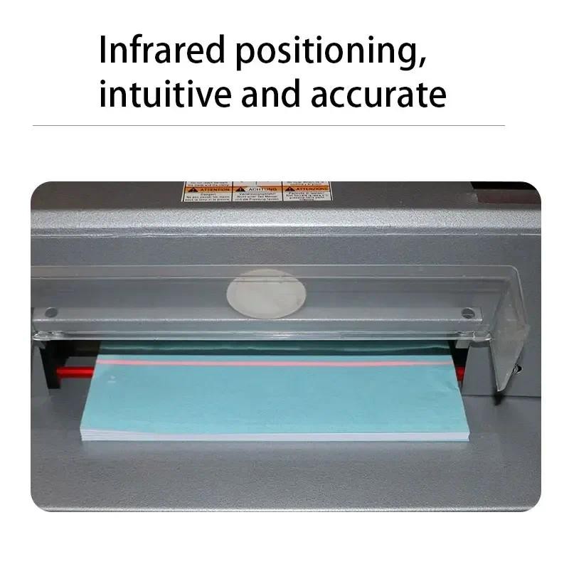 

New Electric XD-3203A Heavy-duty Manual Paper Cutter Thick Layer Paper Cutter Tender Cutting Business Card Photo Album Cutting M