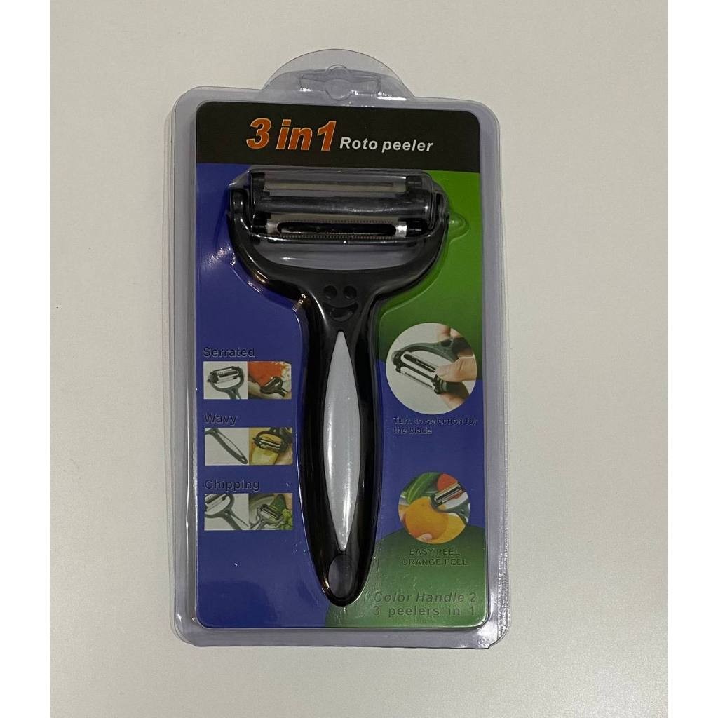 Pisau Buah 3in1 Roto Peeler