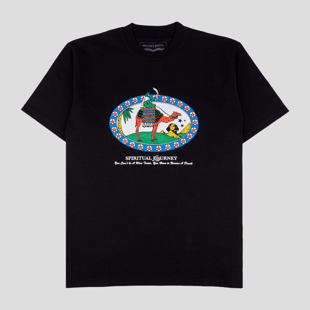 (COD) Holiday Route Spiritual Journey Black Tee