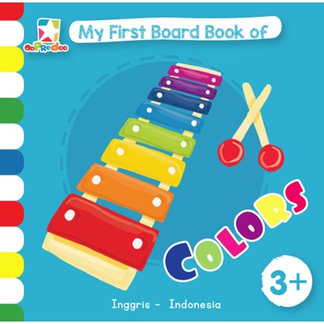 Gramedia Surabaya - OPREDO MY FIRST BOARD BOOK OF COLORS